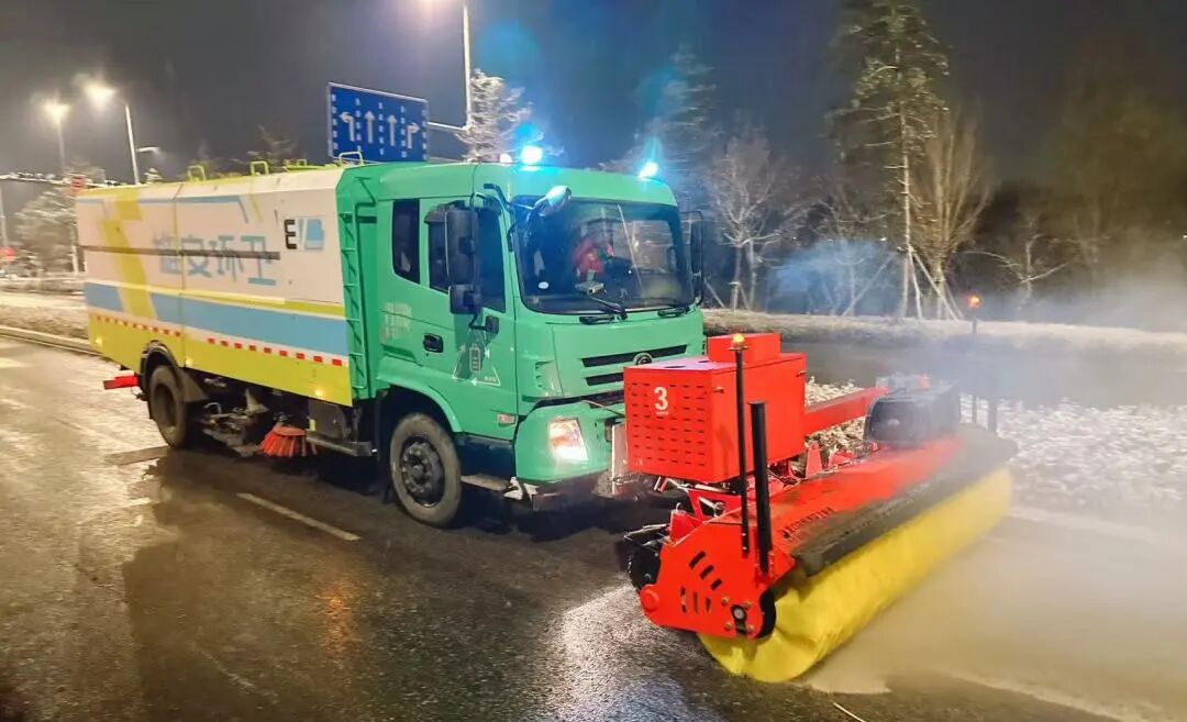 雪落即令 向雪而行—雄安容东环卫守护平安出行(图9)