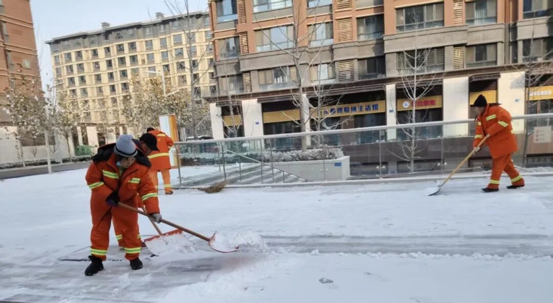 雪落即令 向雪而行—雄安容东环卫守护平安出行(图14)
