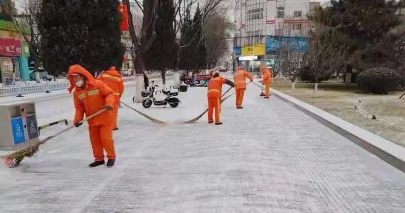 风雪同心:山西陵川鸿灌除雪进行时(图8)