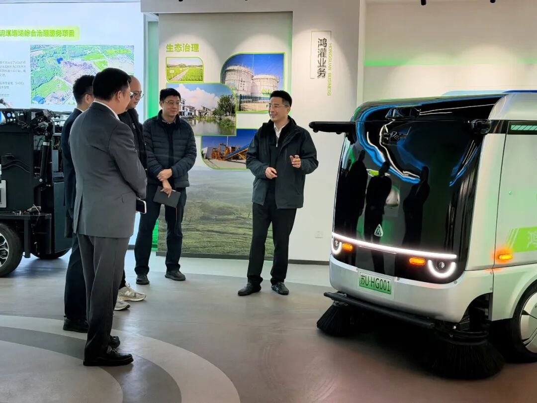 吴江区人大常委会主任钱斌莅临鸿灌环境调研指导(图4)