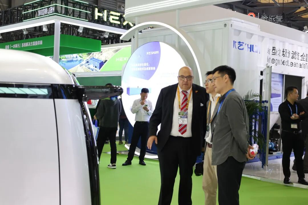 鸿灌环境携L4级无人清扫车“鸿觅G150”重磅亮相第27届上海环博会(图13)